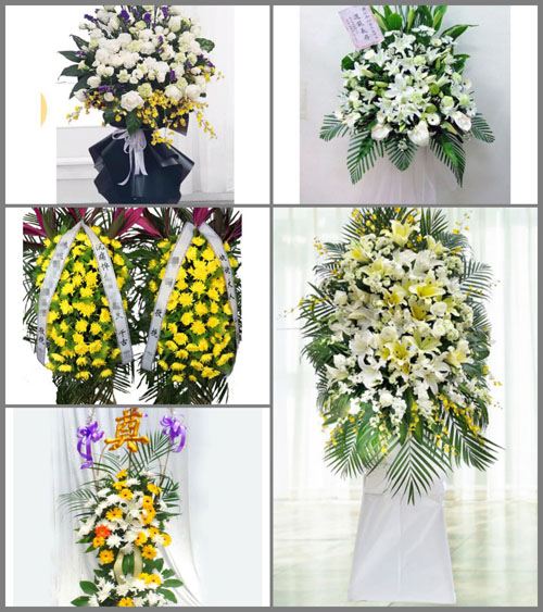 北京东城区龙潭街道幸福社区白事花篮预定